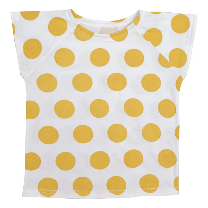 Camiseta Lunares | Amarillo- Imagen del producto n°0