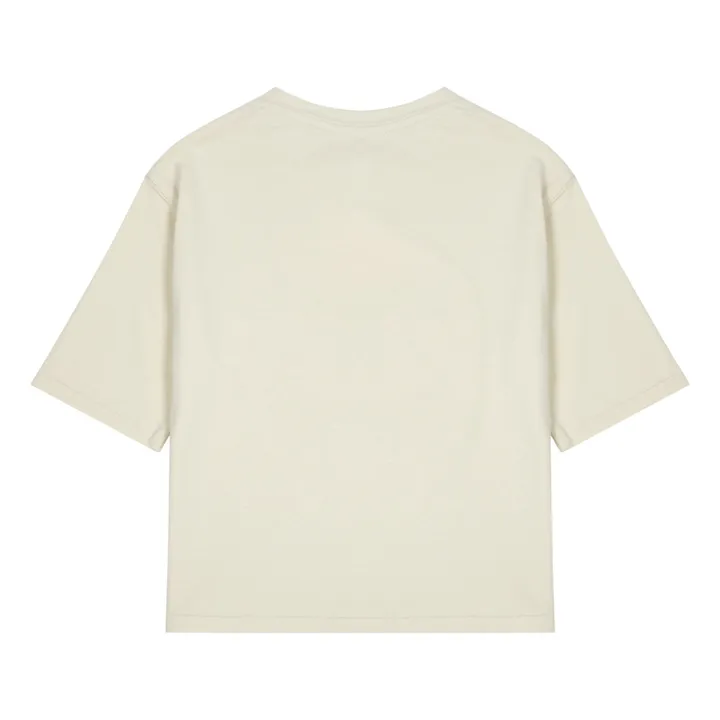 T-Shirt San Fantastico in cotone bio | Beige- Immagine del prodotto n°2