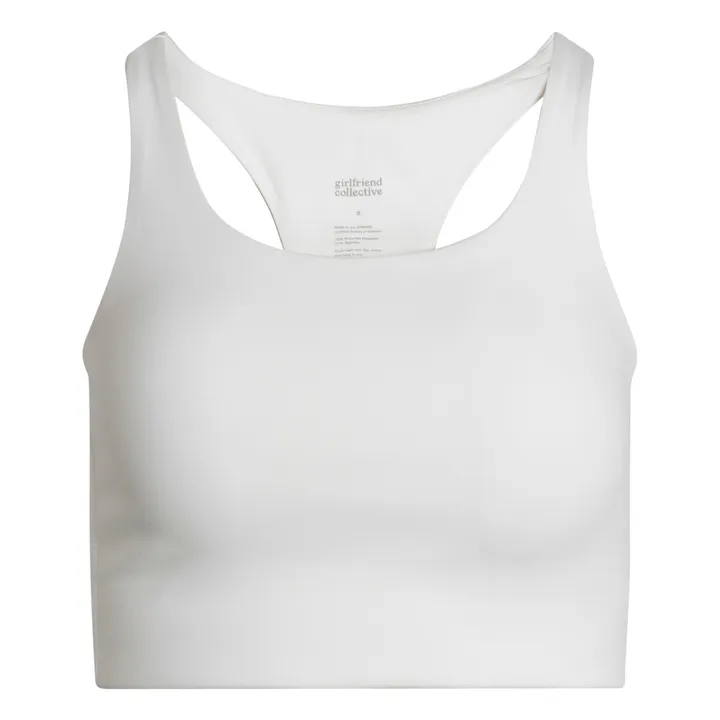 Paloma Crop Top  | Ivory- Product image n°0