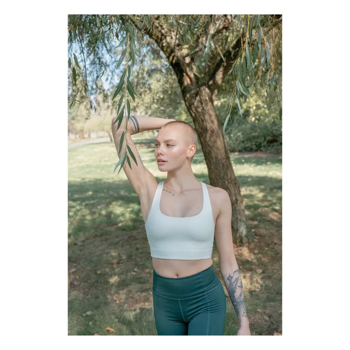 Paloma Crop Top  | Ivory- Product image n°1