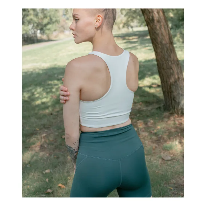 Paloma Crop Top  | Ivory- Product image n°2