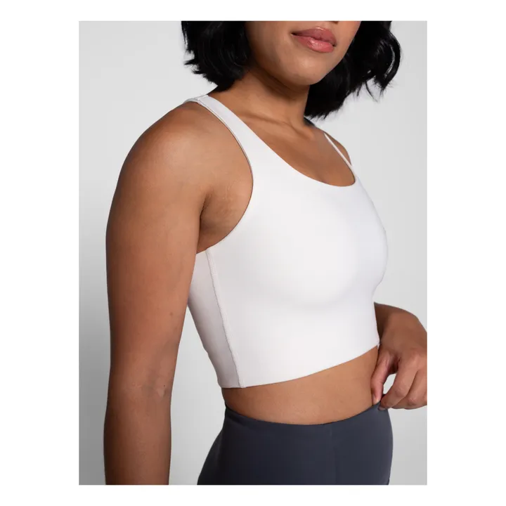 Paloma Crop Top  | Ivory- Product image n°4