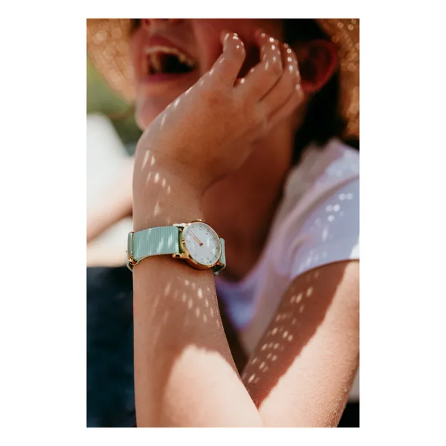 Montre Opale | Vert d'eau