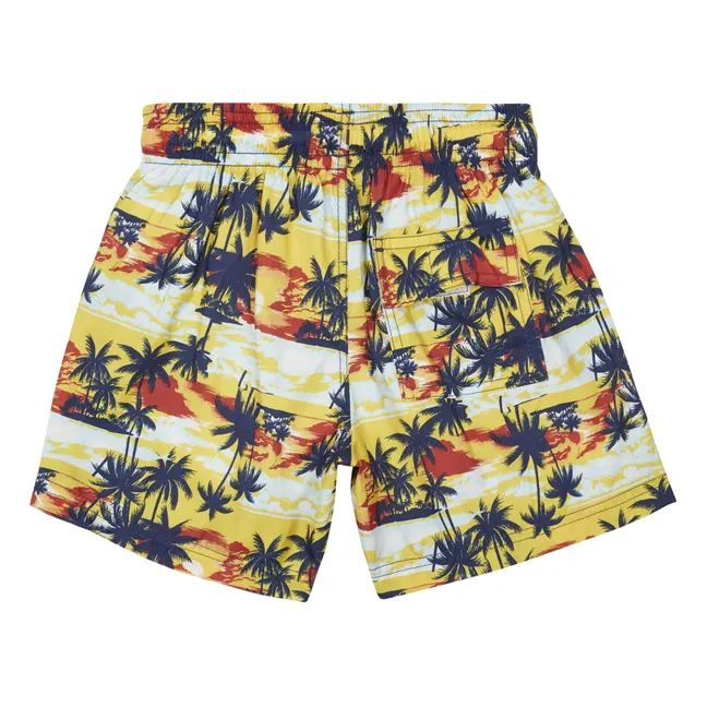 Hawaii Swim Shorts | Yellow