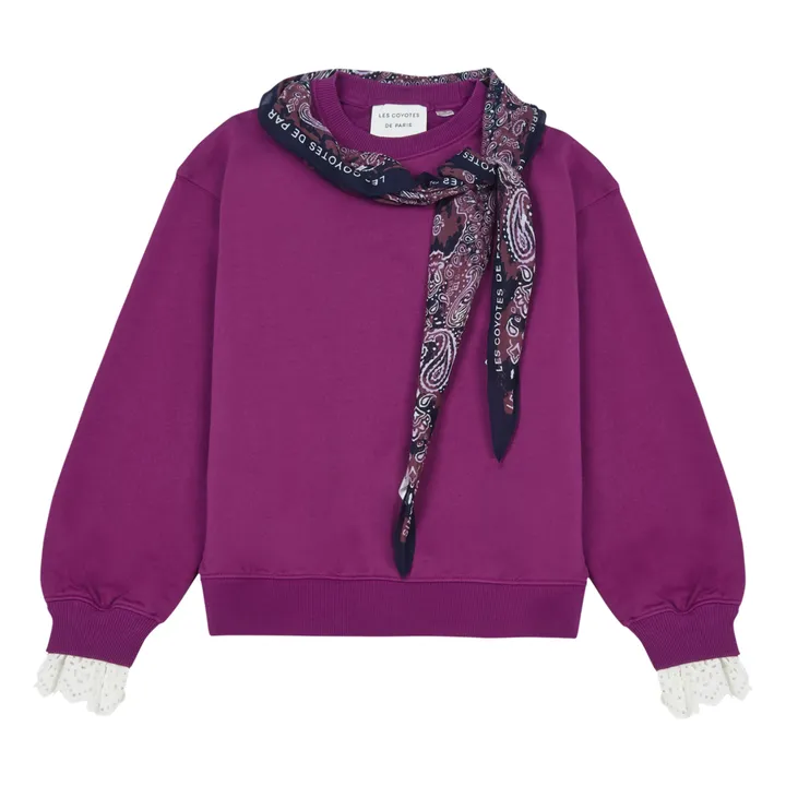 Sweatshirt Cie | Violett- Produktbild Nr. 0