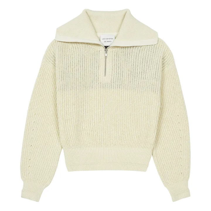 Suéter algodón Zana | Crudo- Imagen del producto n°0
