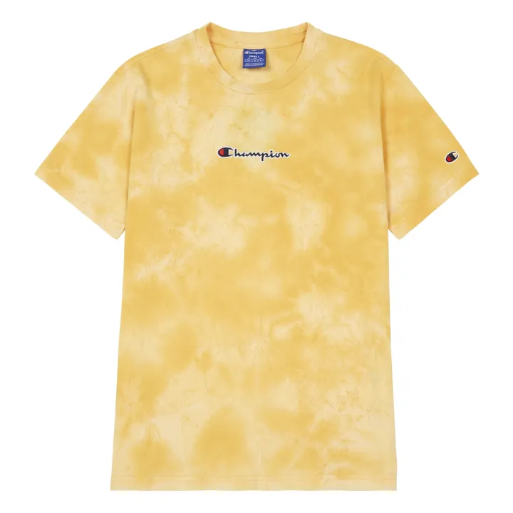 Champion Tie-dye T-shirt Yellow Smallable