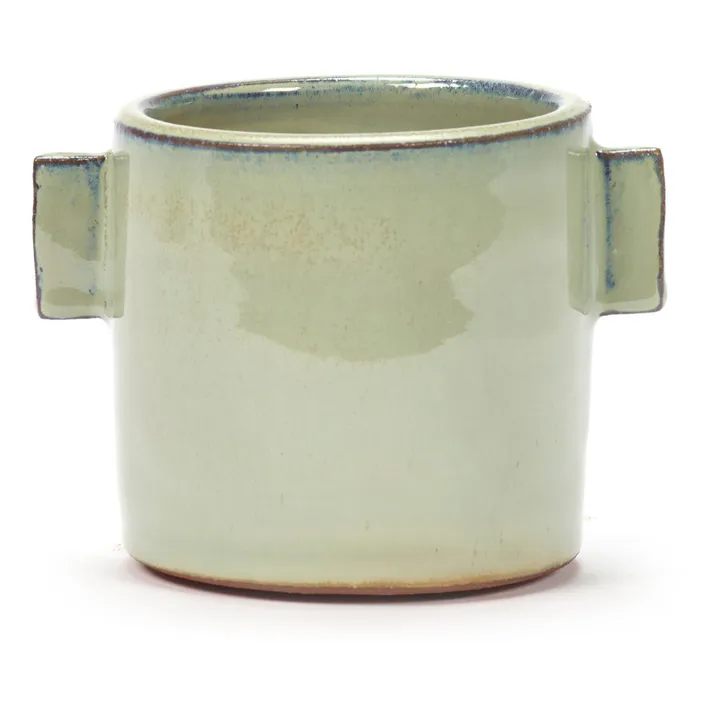 Earthenware Pot | Light grey- Product image n°0
