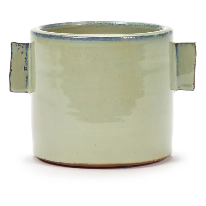 Earthenware Pot | Light grey- Product image n°1