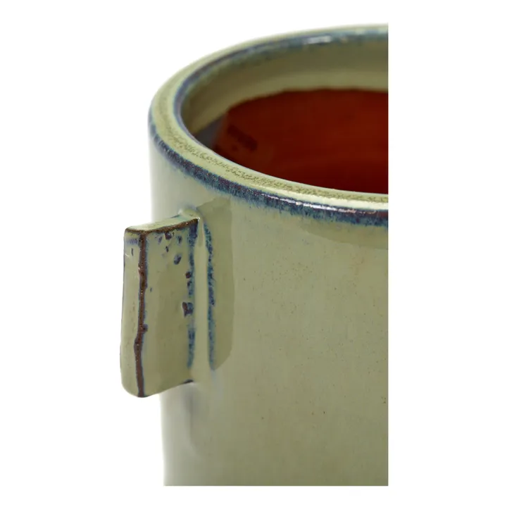Earthenware Pot | Light grey- Product image n°3