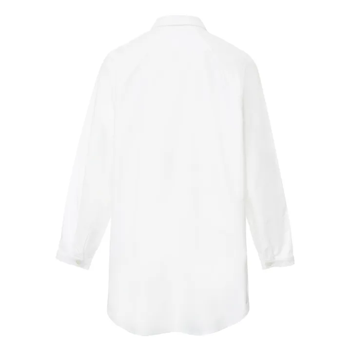 Hemd Oversized Bio-Baumwolle | Weiß- Produktbild Nr. 6