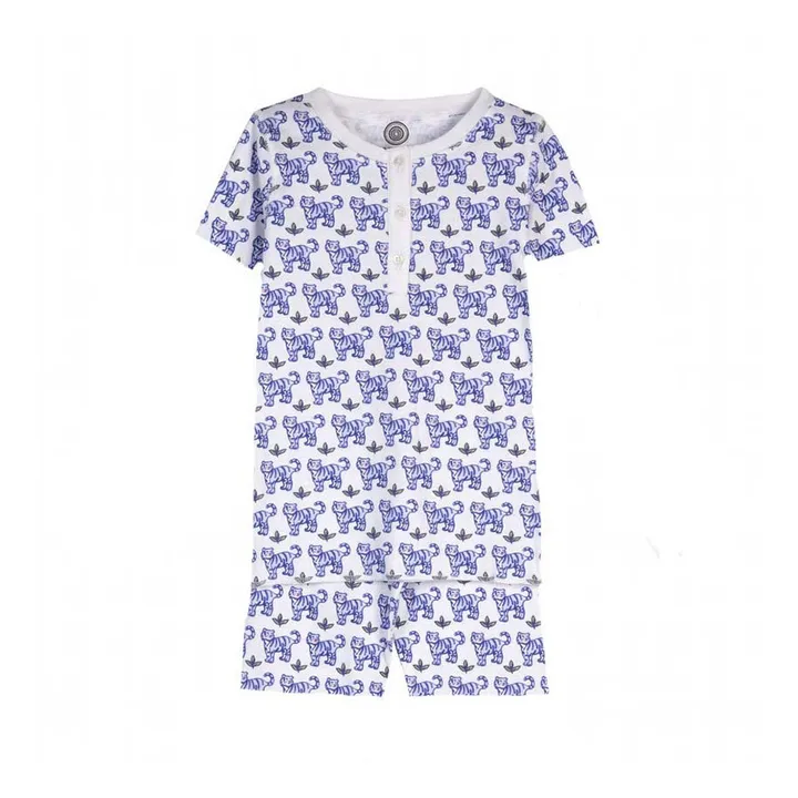 Sumi Blue Tiger Pyjamas  | Blue- Product image n°0
