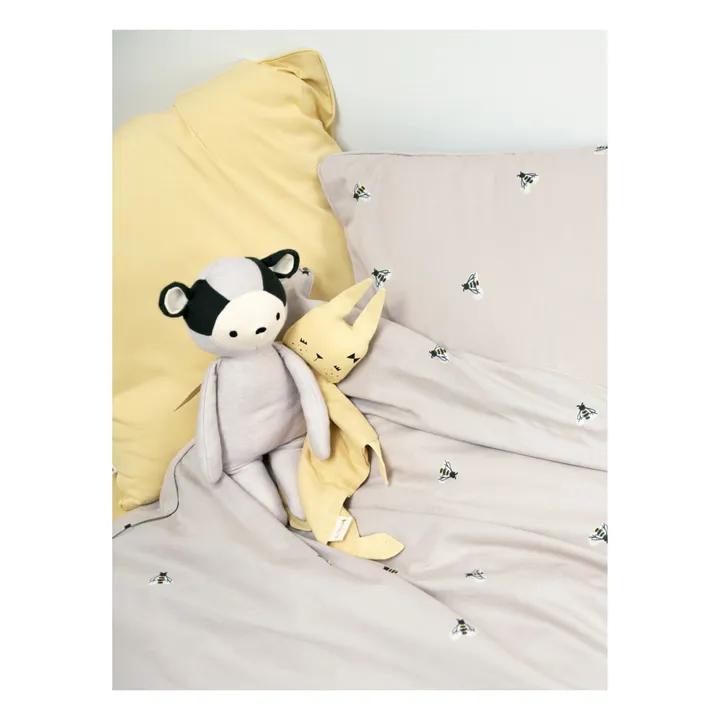 Bass the Badger Organic Cotton Soft Toy | Beige- Product image n°3