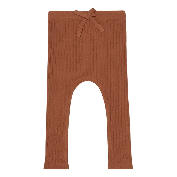 Willy Organic Cotton Joggers | Rust- Product image n°0