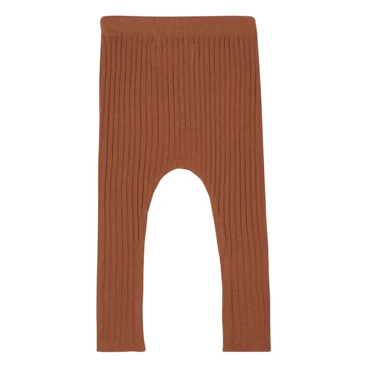 Willy Organic Cotton Joggers | Rust- Product image n°1