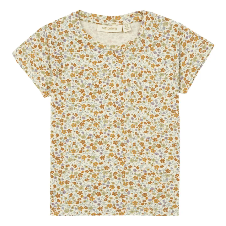 T-Shirt Pilou Liberty Coton Bio | Beige- Image produit n°0
