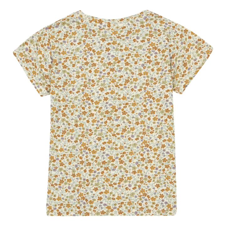 T-Shirt Pilou Liberty Coton Bio | Beige- Image produit n°1