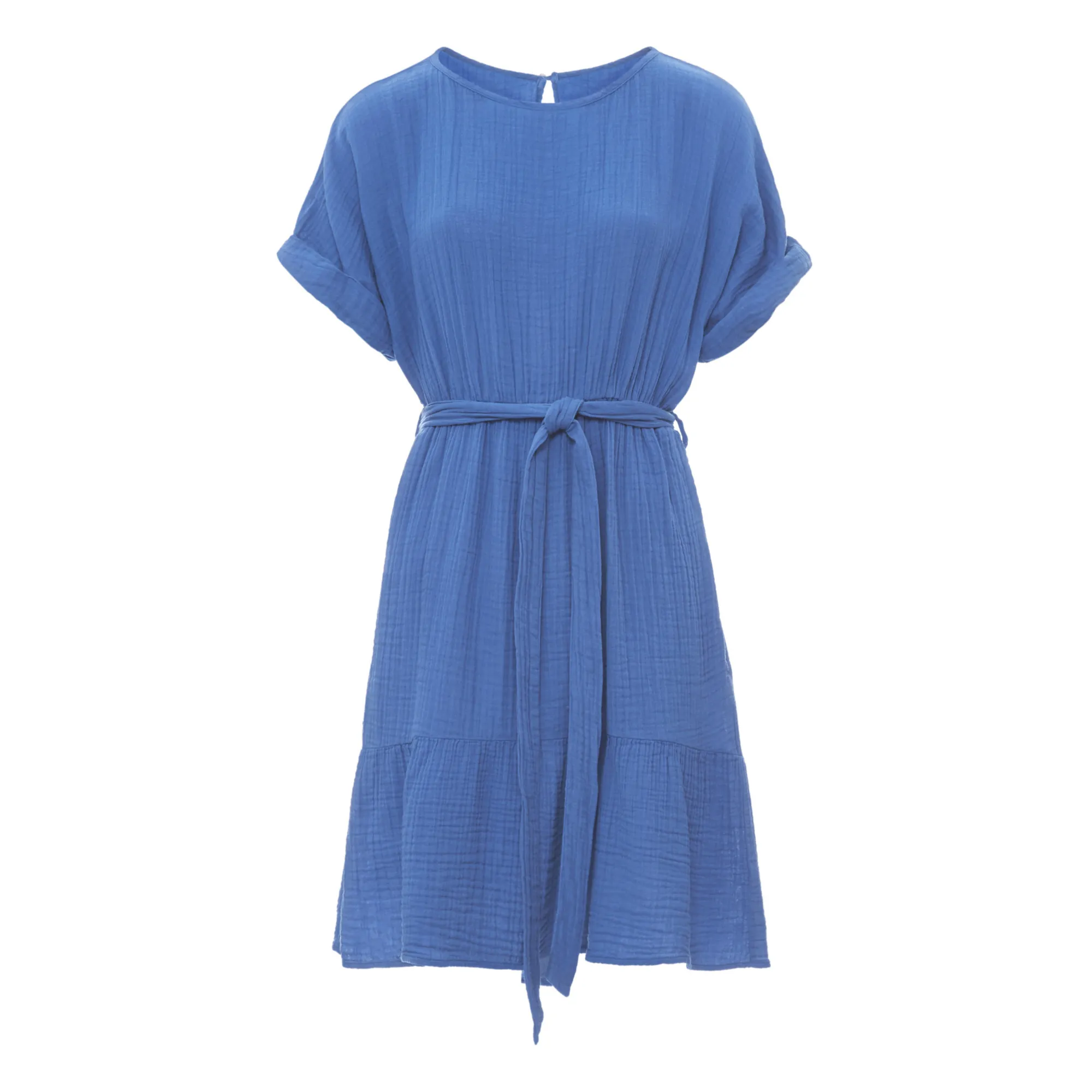 royal blue dress express Royal Blue Sequin Prom Dress – Gown with Slit & Lace-Up Corset Back