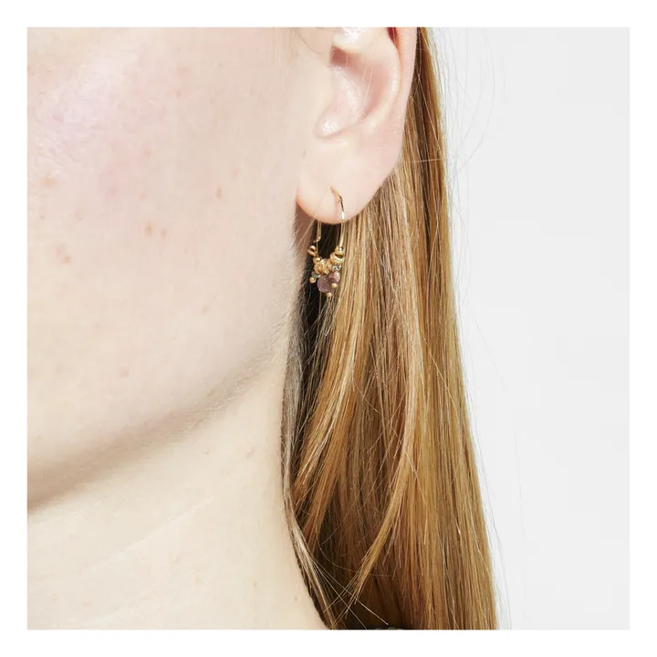 Iva Earrings | Pink- Product image n°3