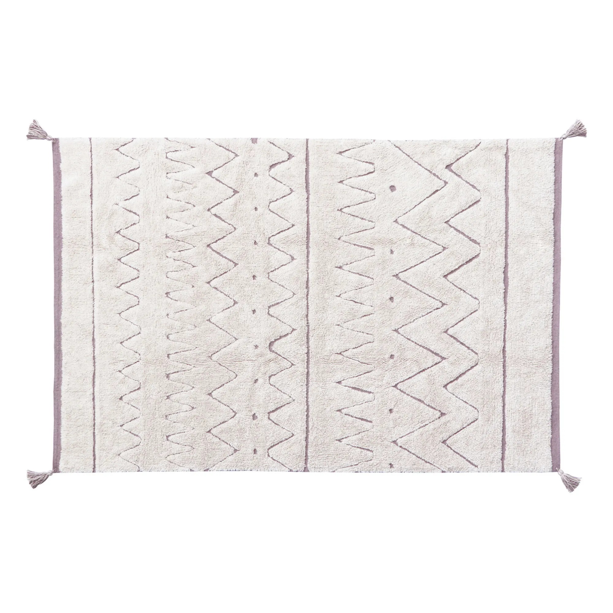 Lorena Canals Ecru Azteca Rugcycled Rug
