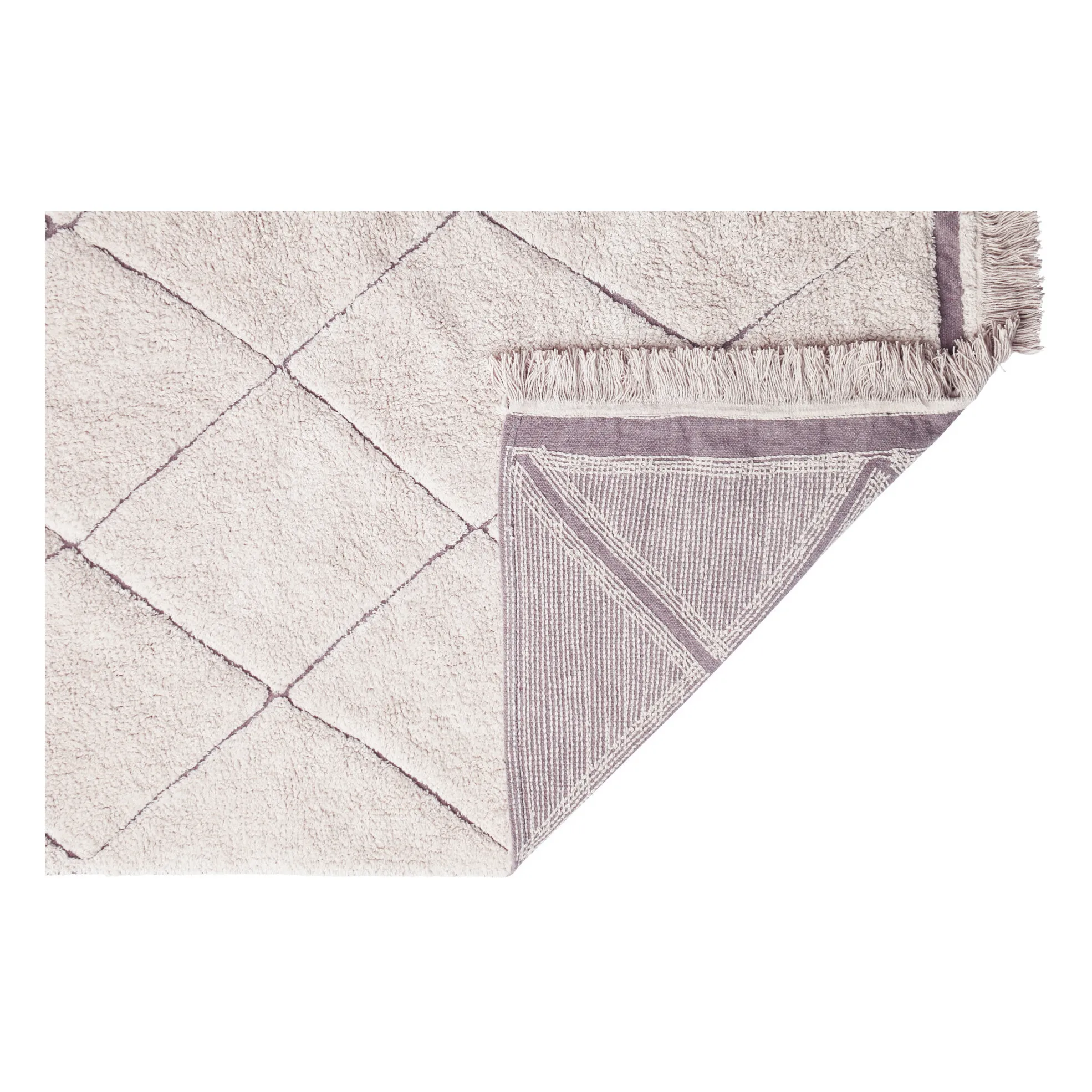 Tapis Bereber RugCycled | Ecru- Image produit n°2