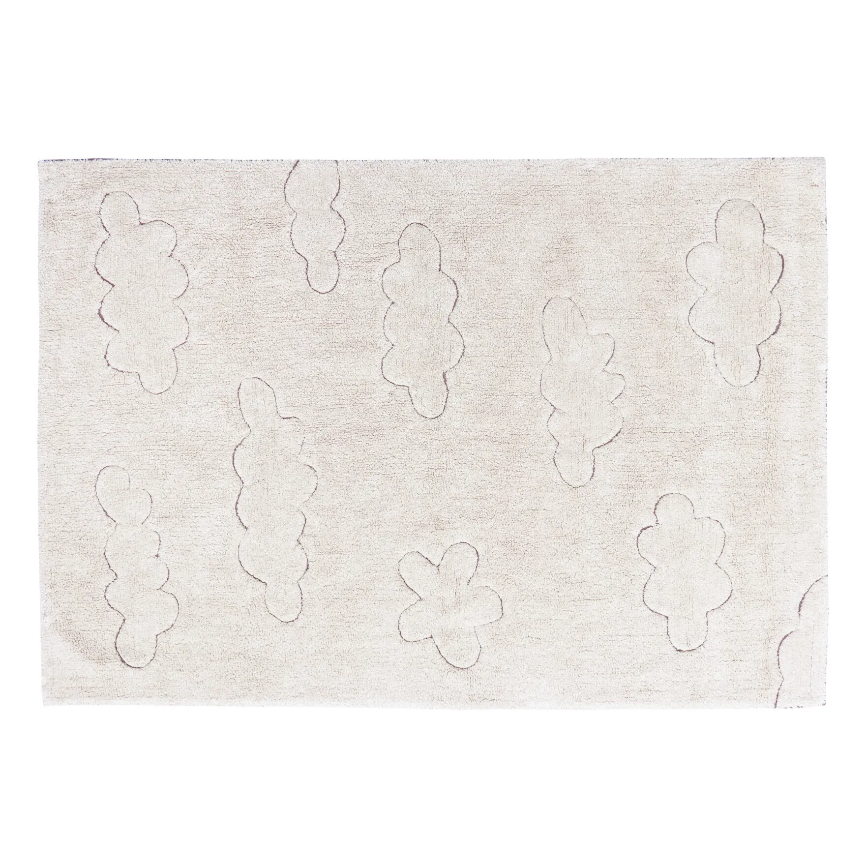 Tapis Clouds RugCycled | Ecru- Image produit n°0