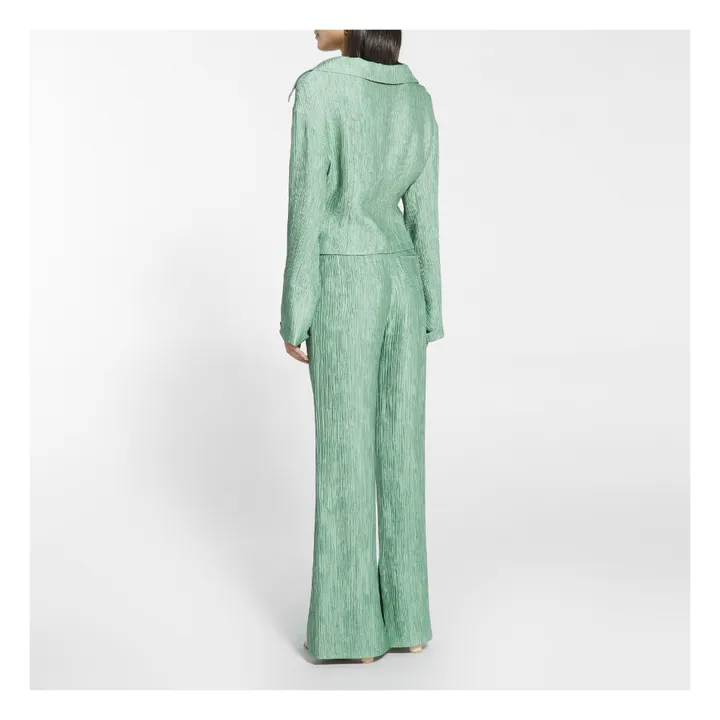 Tabbie Pleated  Trousers  | Green- Product image n°2