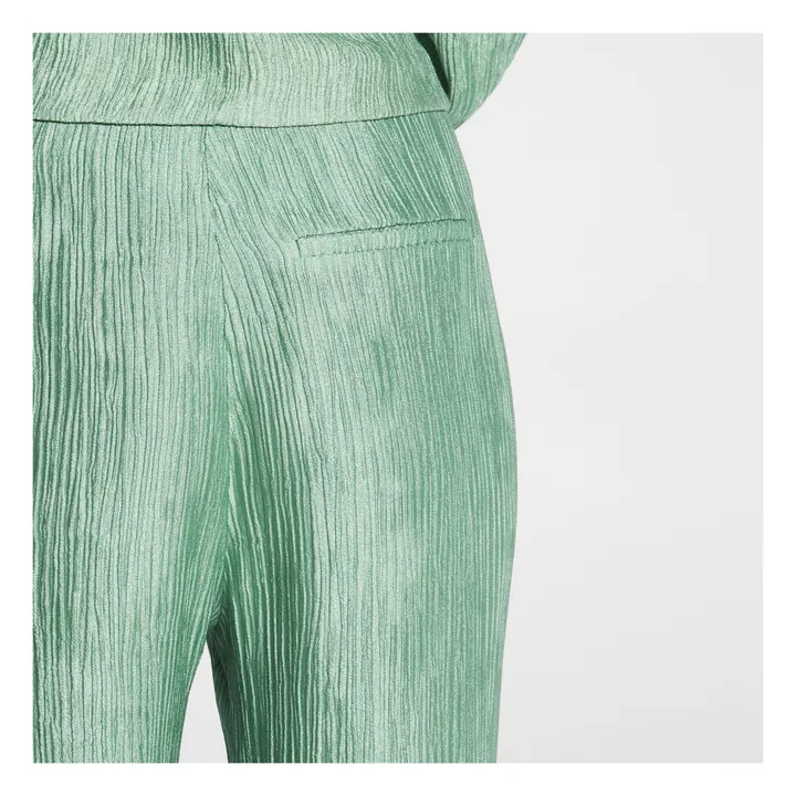 Tabbie Pleated  Trousers  | Green- Product image n°4