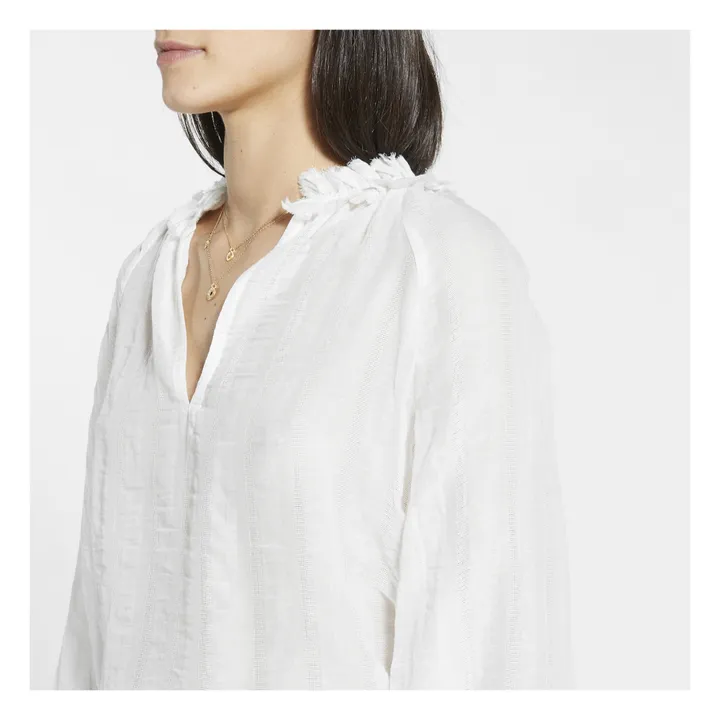 Digue Blouse  | White- Product image n°3
