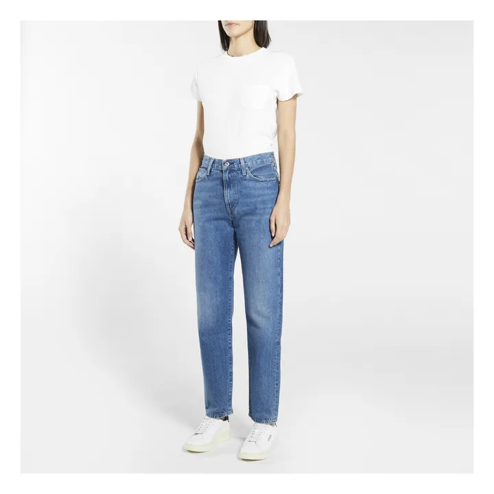 The Column Straight Jeans  | Soft denim- Product image n°0