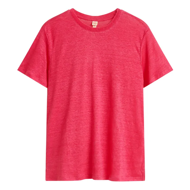T-shirt Moi | Rosso lampone- Immagine del prodotto n°0