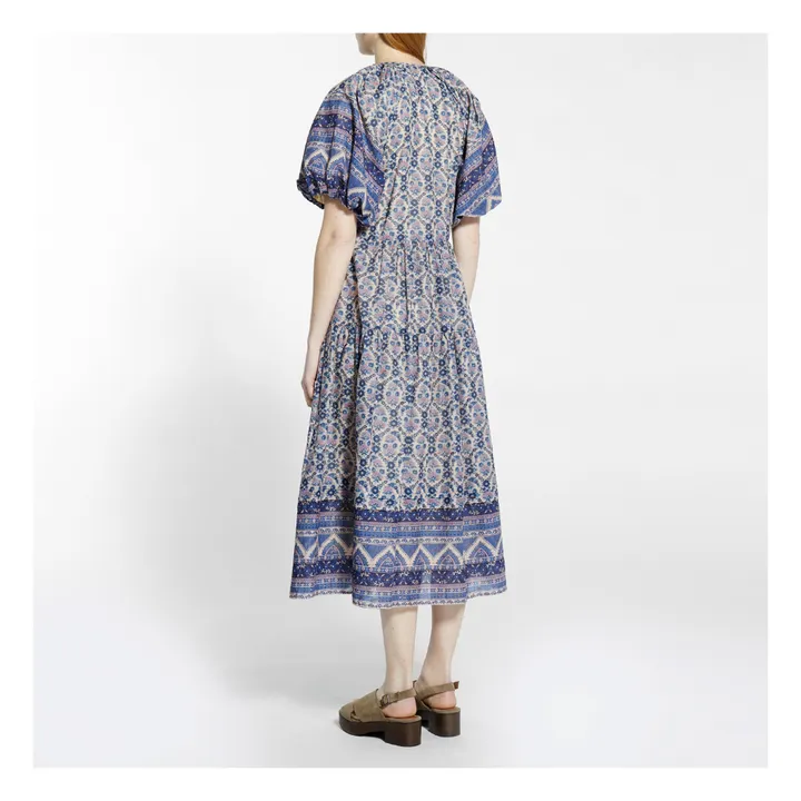 Kleid Verbena Lurex | Blau- Produktbild Nr. 2