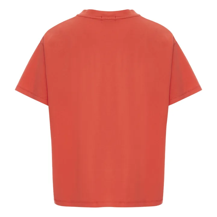 T-shirt Bisou Boxy - Collection Adulte | Rouge- Image produit n°1