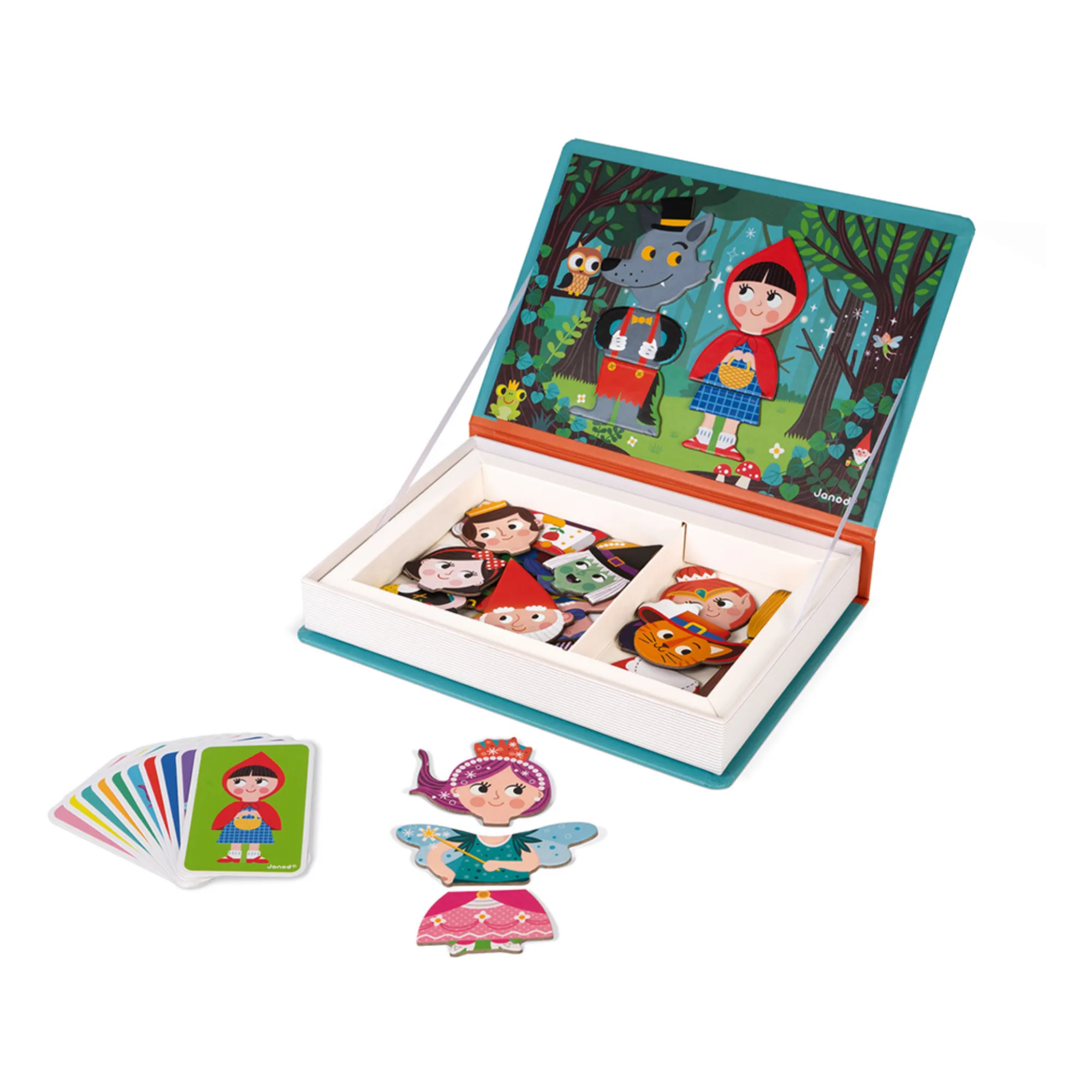 Janod Multicoloured Magneti'book Stories