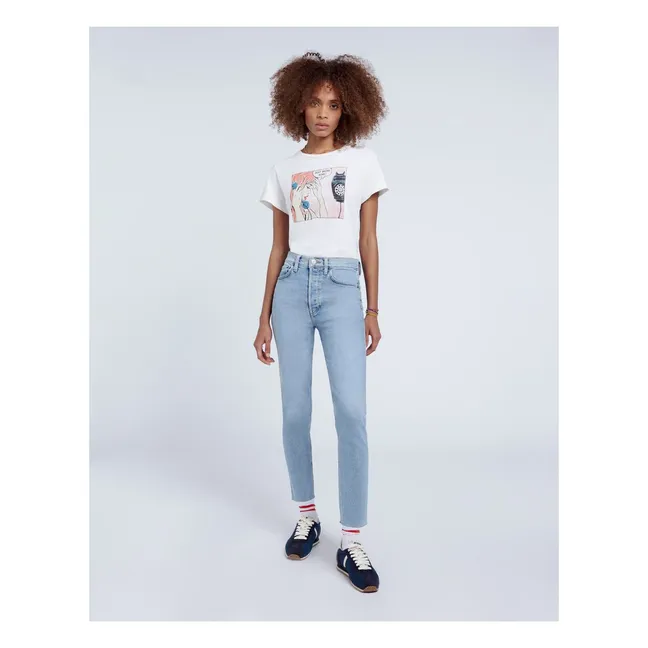 Jeans 90's High Rise Ankle Crop | Perfect Indigo