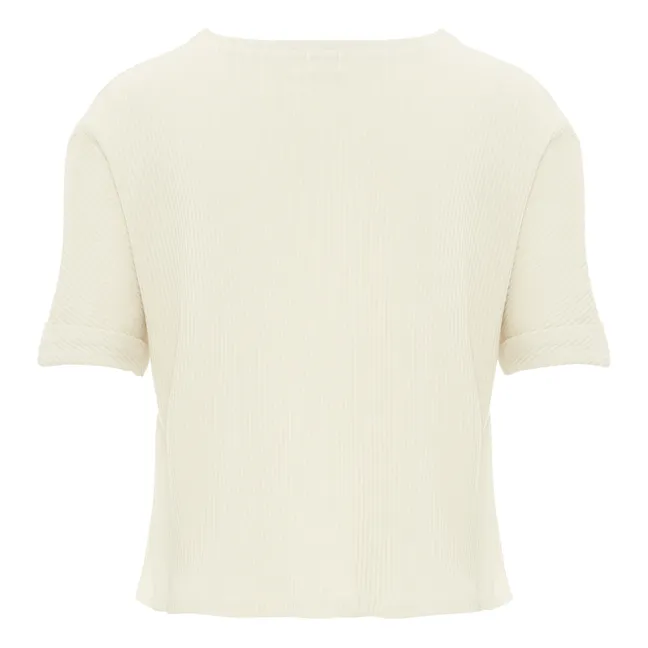 T-Shirt Marjolaine - Damenkollektion  | Cremefarben