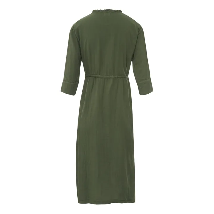Clove Dress - Women's Collection  | Forest Green- Product image n°6
