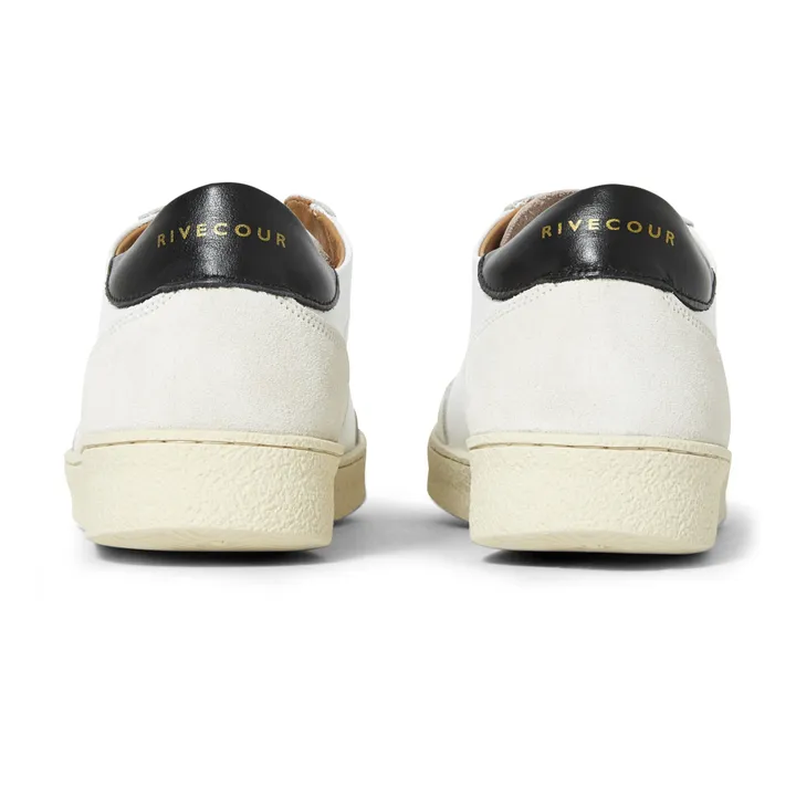 N°14  Bi-material Sneakers | White- Product image n°5