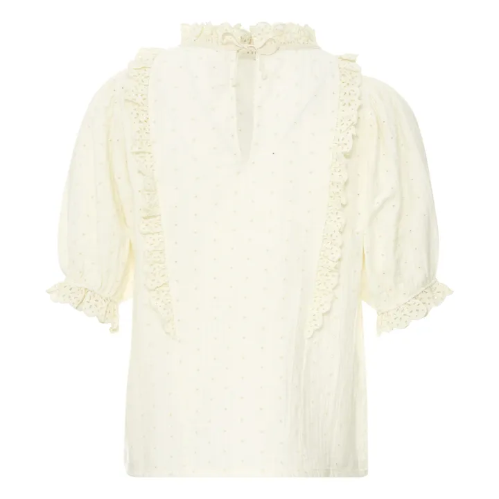 Bluse aus Bio-Baumwolle Stella - Damenkollektion  | Seidenfarben- Produktbild Nr. 2