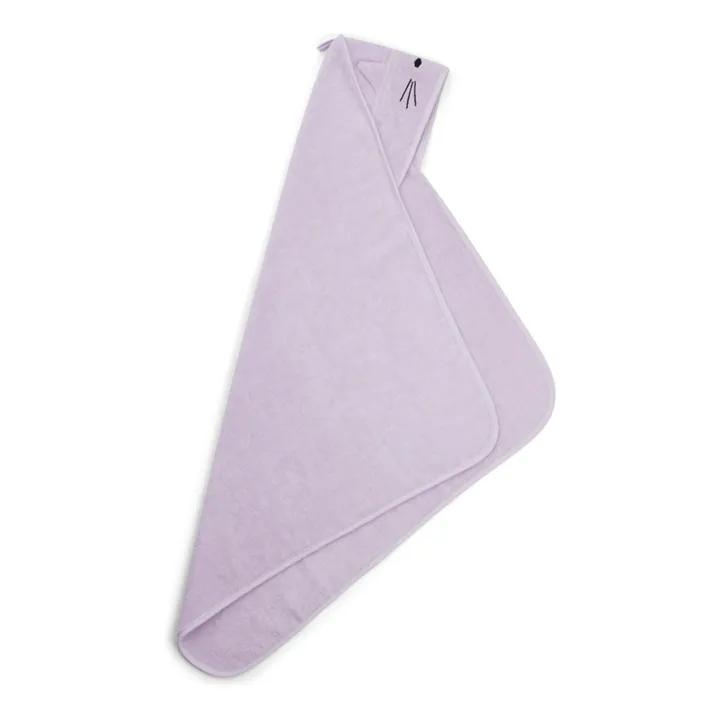 Badecape Albert aus Bio-Baumwolle | Lavendel- Produktbild Nr. 1