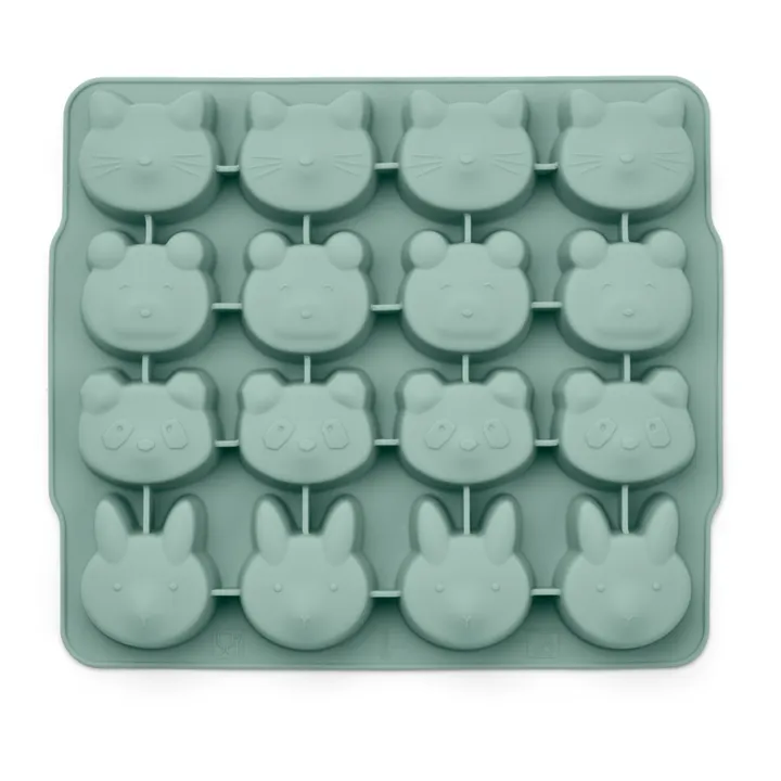 Stampo per cubetti di ghiaccio  Sonny in silicone | Verde menta- Immagine del prodotto n°1