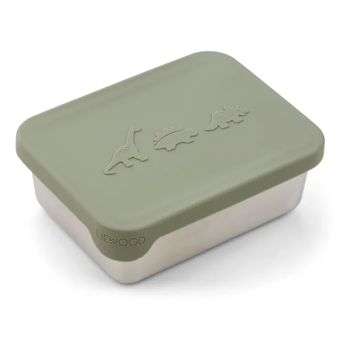 Liewood AKO SNACK BOX DINO FAUNE GREEN Liewood AKO SNACK BOX DINO FAUNE GREEN