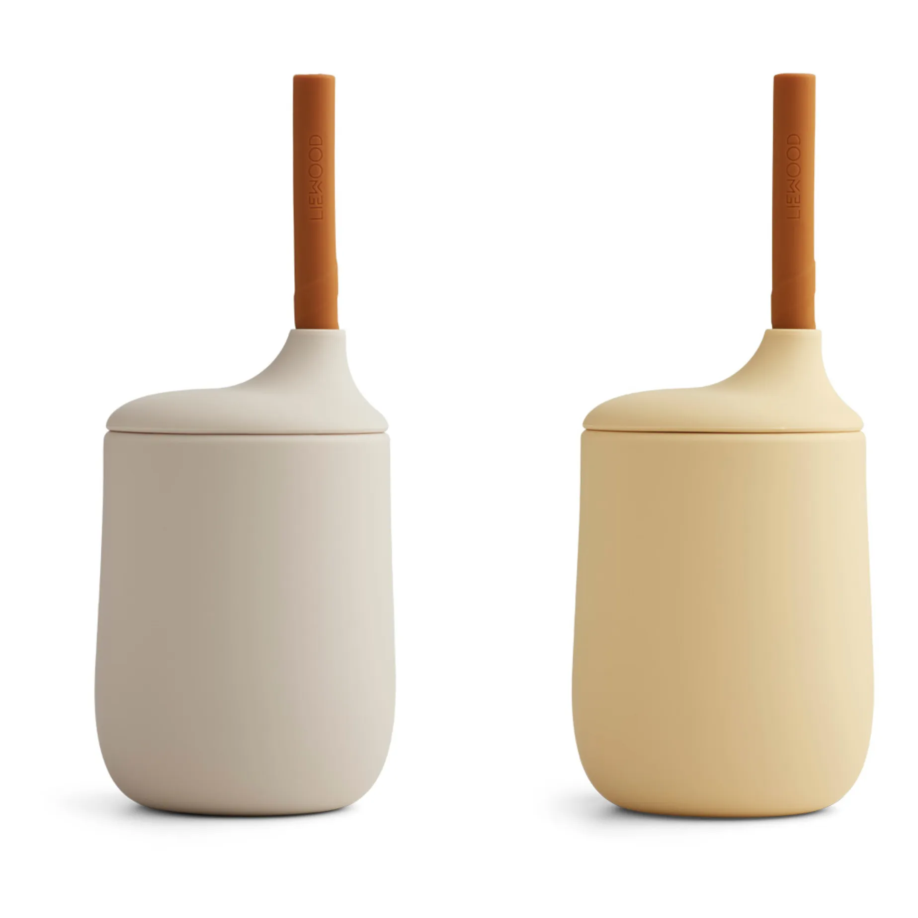 Liewood - Gobelet avec paille Ellis en silicone - Set de 2 (Liewood) - Couverture