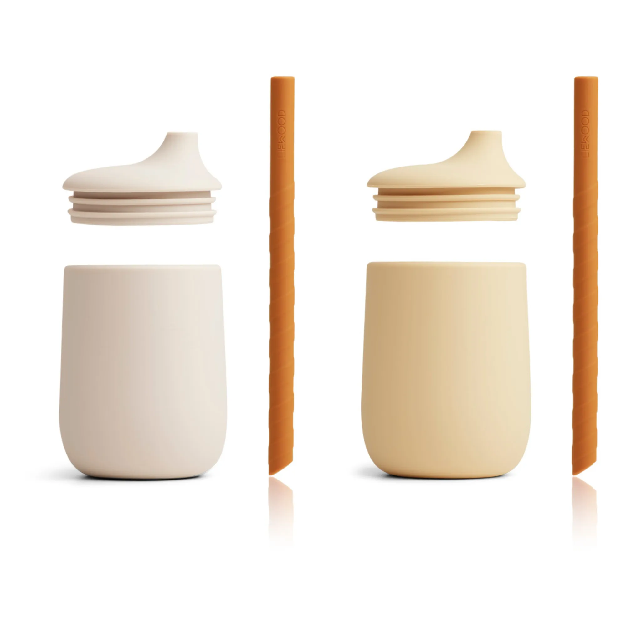 Liewood - Gobelet avec paille Ellis en silicone - Set de 2 (Liewood) - Image 1