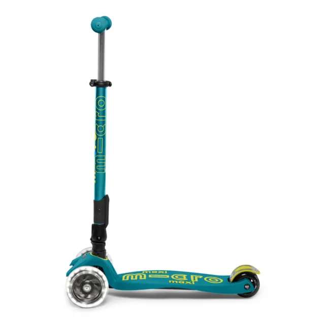 Maxi Foldable LED Scooter | Green
