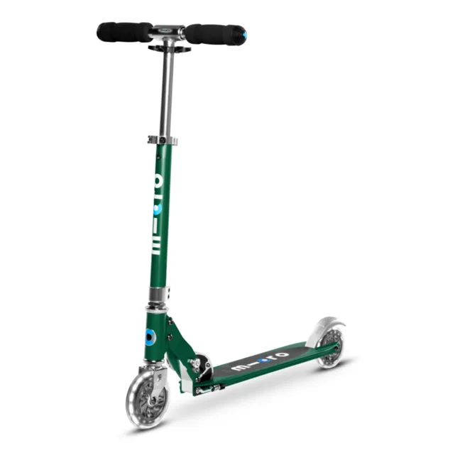 Trottinette Micro Sprite LED | Vert sapin
