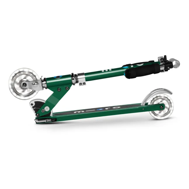 Trottinette Micro Sprite LED | Vert sapin
