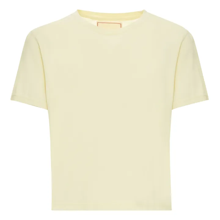 Camiseta Luz | Amarillo palo- Imagen del producto n°0