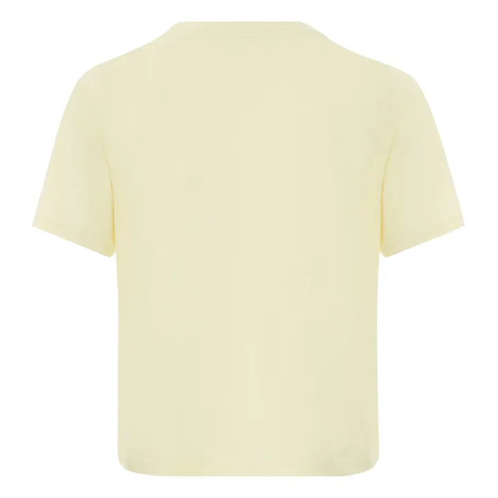 Camiseta Luz | Amarillo palo- Imagen del producto n°5