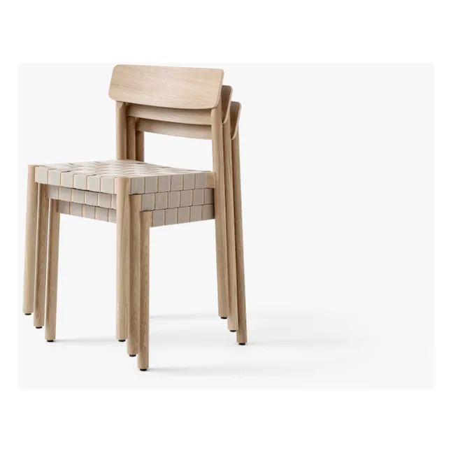 Chaise Betty TK1, piètement en bois